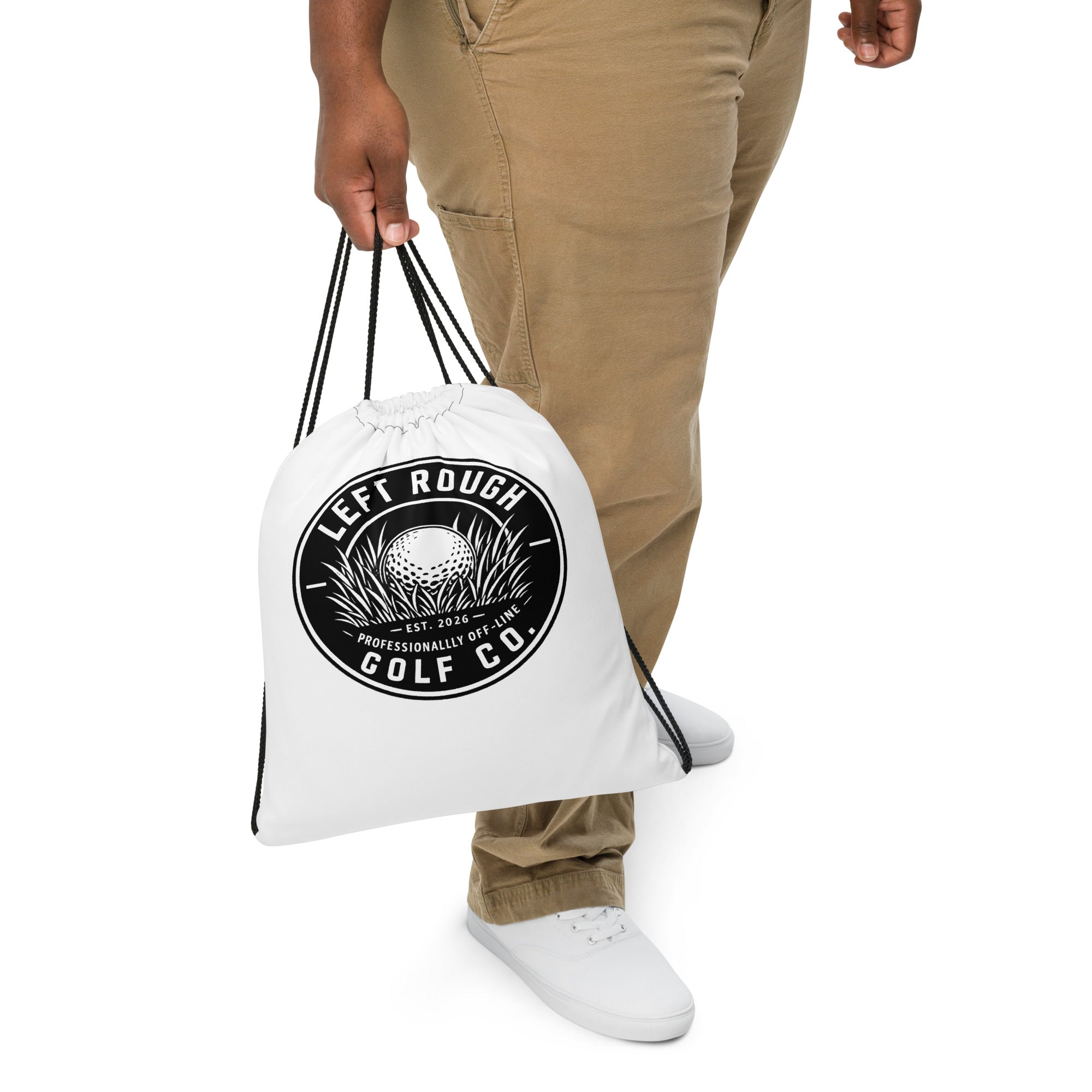 Drawstring bag – Left Rough Golf Company