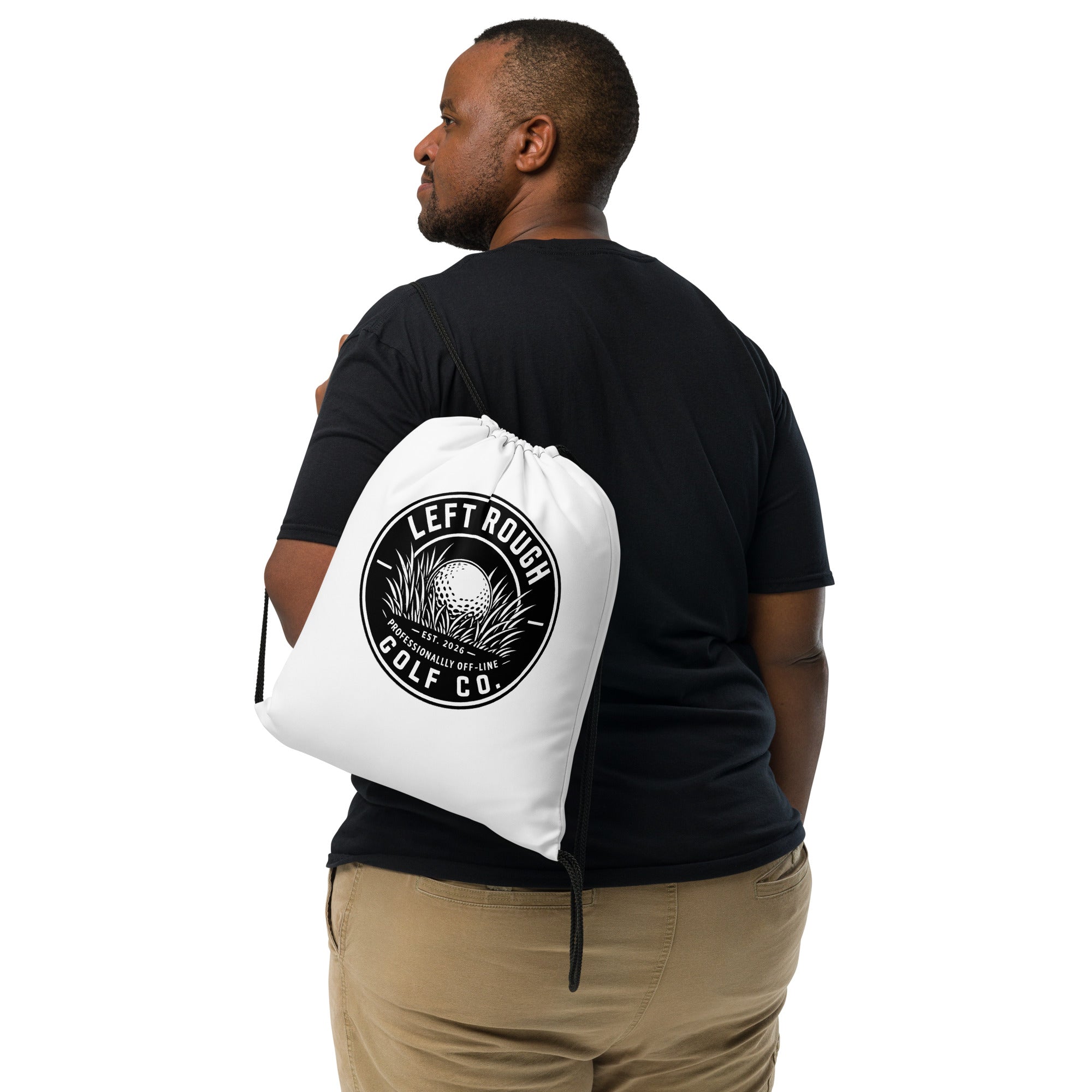 Drawstring bag – Left Rough Golf Company